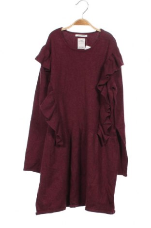 Dziecięca sukienka Zara Knitwear, Rozmiar 11-12y/ 152-158 cm, Kolor Czerwony, 70% wiskoza, 30% poliamid, Cena 83,16 zł