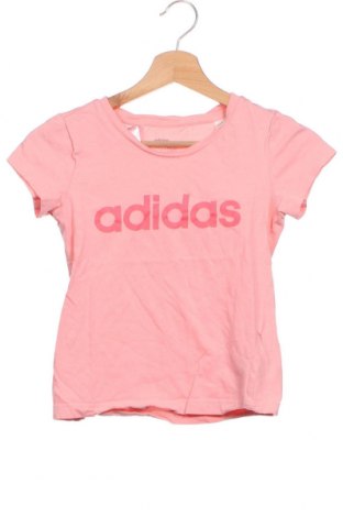 Детска тениска Adidas, Размер 9-10y/ 140-146 см, Цвят Розов, Памук, Цена 22,08 лв.