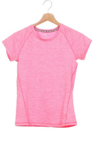 Tricou pentru copii H&M Sport, Mărime 12-13y/ 158-164 cm, Culoare Roz, 87% poliester, 13% elastan, Preț 72,37 Lei