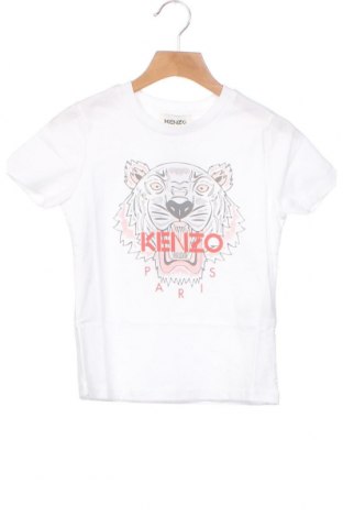 Dětské tričko  Kenzo, Velikost 5-6y/ 116-122 cm, Barva Bílá, Bavlna, Cena  505,00 Kč