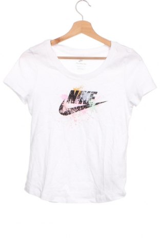 Tricou pentru copii Nike, Mărime 11-12y/ 152-158 cm, Culoare Alb, Bumbac, Preț 92,11 Lei