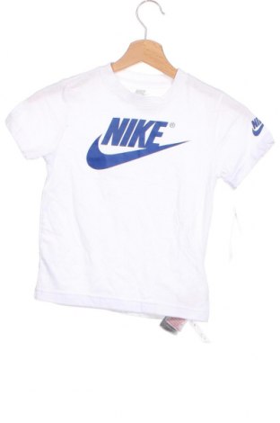 Παιδικό μπλουζάκι Nike, Μέγεθος 6-7y/ 122-128 εκ., Χρώμα Λευκό, 60% βαμβάκι, 40% πολυεστέρας, Τιμή 16,67 €