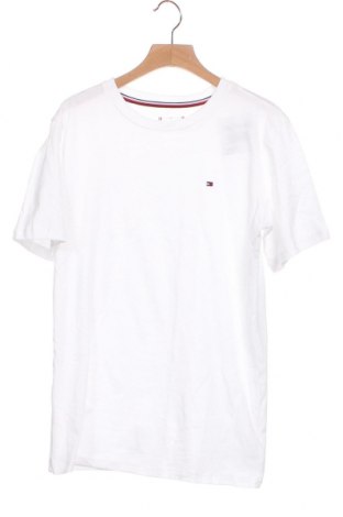 Dziecięcy T-shirt Tommy Hilfiger, Rozmiar 11-12y/ 152-158 cm, Kolor Biały, Bawełna, Cena 102,35 zł