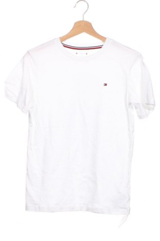 Dziecięcy T-shirt Tommy Hilfiger, Rozmiar 12-13y/ 158-164 cm, Kolor Biały, Bawełna, Cena 90,41 zł