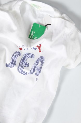 Detské tričko United Colors Of Benetton, Veľkosť 3-6m/ 62-68 cm, Farba Biela, Cena  18,56 €
