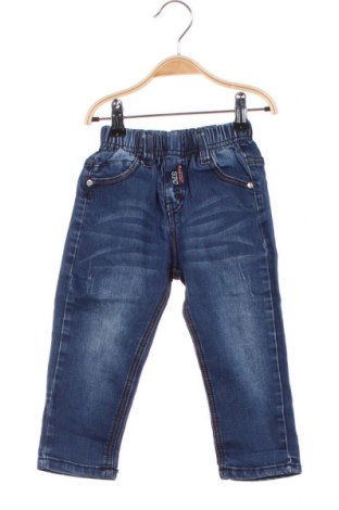 Dziecięce jeansy, Rozmiar 9-12m/ 74-80 cm, Kolor Niebieski, 65% bawełna, 35% poliester, Cena 67,17 zł