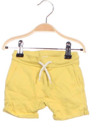 Detské krátke nohavice  H&M, Veľkosť 3-6m/ 62-68 cm, Farba Žltá, Bavlna, Cena  14,74 €