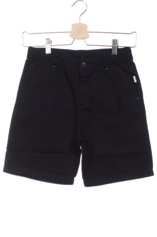 Dětské krátké kalhoty  Paul Smith Junior, Velikost 10-11y/ 146-152 cm, Barva Modrá, 42% lyocell, 36% len, 22% bavlna, Cena  469,00 Kč