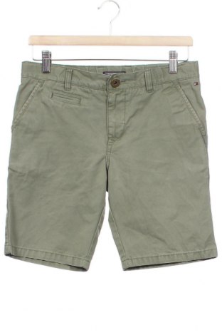 Dětské krátké kalhoty  Tommy Hilfiger, Velikost 13-14y/ 164-168 cm, Barva Zelená, Bavlna, Cena  606,00 Kč