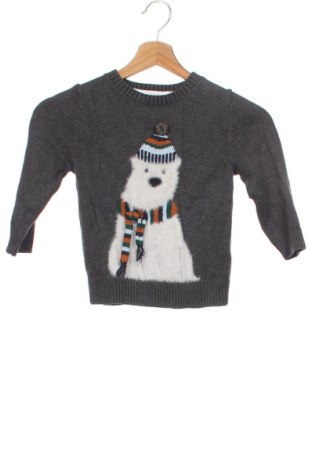 Dziecięcy sweter H&M, Rozmiar 2-3y/ 98-104 cm, Kolor Szary, 95% bawełna, 5% elastyna, Cena 76,77 zł