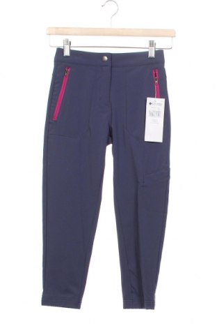 Pantaloni de trening, pentru copii Columbia, Mărime 7-8y/ 128-134 cm, Culoare Albastru, 91% poliester, 9% elastan, Preț 179,11 Lei