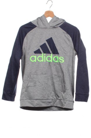Детски суичър Adidas, Размер 13-14y/ 164-168 см, Цвят Сив, Полиестер, Цена 32,00 лв.