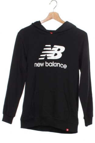 Παιδικό φούτερ New Balance, Μέγεθος 12-13y/ 158-164 εκ., Χρώμα Μαύρο, 64% βαμβάκι, 36% πολυεστέρας, Τιμή 48,87 €