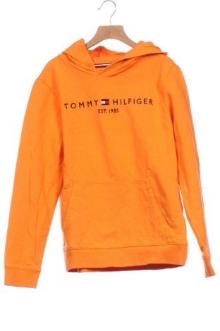 Детски суичър Tommy Hilfiger, Размер 13-14y/ 164-168 см, Цвят Оранжев, 65% памук, 30% полиестер, 5% еластан, Цена 70,95 лв.