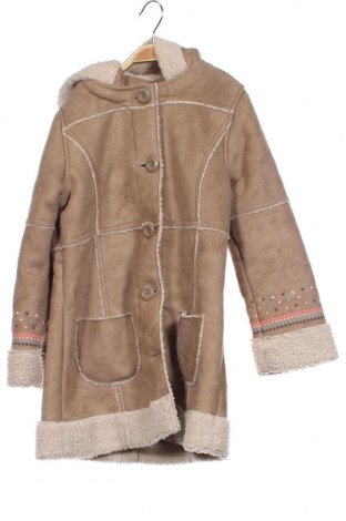 Παιδικό παλτό Name It, Μέγεθος 6-7y/ 122-128 εκ., Χρώμα  Μπέζ, Πολυεστέρας, Τιμή 29,69 €