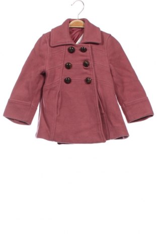 Παιδικό παλτό Zara Kids, Μέγεθος 2-3y/ 98-104 εκ., Χρώμα Σάπιο μήλο, 70% μαλλί, 30% πολυαμίδη, Τιμή 42,68 €