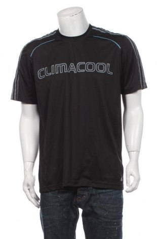 Ανδρικό t-shirt Adidas, Μέγεθος L, Χρώμα Μαύρο, Πολυεστέρας, Τιμή 27,84 €