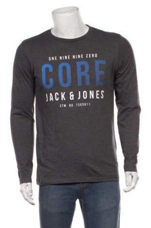 Pánske tričko  Core By Jack & Jones, Veľkosť M, Farba Sivá, 60% bavlna, 40% polyester, Cena  21,55 €