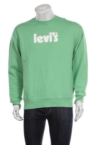 Мъжка блуза Levi's, Размер M, Цвят Зелен, Памук, Цена 87,45 лв.