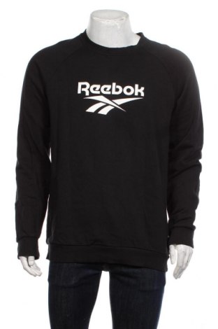 Ανδρική μπλούζα Reebok, Μέγεθος L, Χρώμα Μαύρο, Βαμβάκι, Τιμή 23,51 €