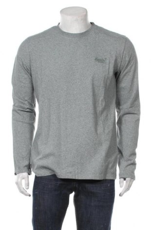Мъжка блуза Superdry, Размер XL, Цвят Сив, Памук, Цена 46,87 лв.