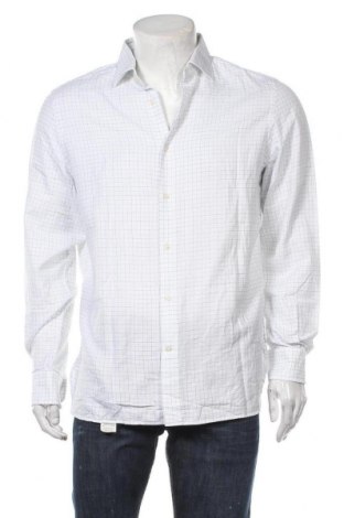 Мъжка риза Boggi, Размер XL, Цвят Бял, Памук, Цена 65,00 лв.