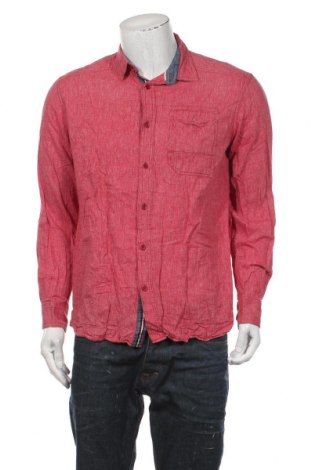 Pánska košeľa  Buffalo, Veľkosť L, Farba Červená, 55% ľan, 45% bavlna, Cena  21,55 €