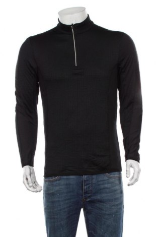 Мъжка спортна блуза, Размер M, Цвят Черен, 94% полиестер, 6% еластан, Цена 35,00 лв.