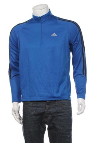 Ανδρική αθλητική μπλούζα Adidas, Μέγεθος M, Χρώμα Μπλέ, Πολυεστέρας, Τιμή 32,78 €