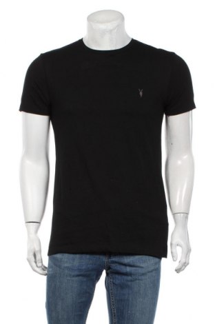 Мъжка тениска AllSaints, Размер M, Цвят Черен, Памук, Цена 31,60 лв.