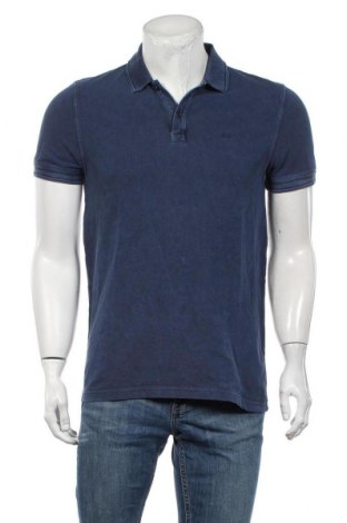 Мъжка тениска BOSS, Размер M, Цвят Син, Цена 32,25 лв.
