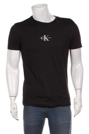 Pánské tričko  Calvin Klein Jeans, Velikost M, Barva Černá, Bavlna, Cena  515,00 Kč