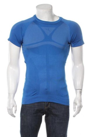 Ανδρικό t-shirt Domyos, Μέγεθος L, Χρώμα Μπλέ, 66% πολυεστέρας, 29% πολυαμίδη, 5% ελαστάνη, Τιμή 11,75 €