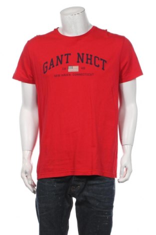Pánské tričko  Gant, Velikost L, Barva Červená, Bavlna, Cena  829,00 Kč