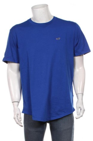 Мъжка тениска Hollister, Размер XL, Цвят Син, 100% памук, Цена 32,76 лв.