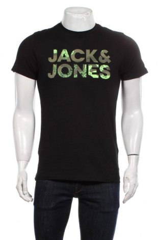 Pánske tričko  Jack & Jones, Veľkosť M, Farba Čierna, Bavlna, Cena  13,04 €