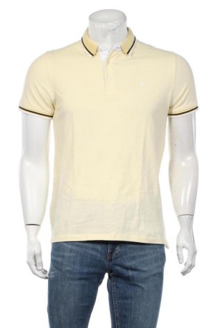 Мъжка тениска Jack & Jones, Размер L, Цвят Жълт, Цена 31,74 лв.