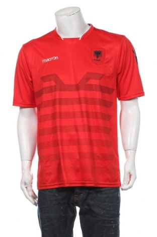 Ανδρικό t-shirt Macron, Μέγεθος L, Χρώμα Κόκκινο, Τιμή 14,23 €
