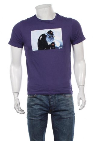 Pánské tričko  Originals By Jack & Jones, Velikost M, Barva Fialová, Bavlna, Cena  367,00 Kč