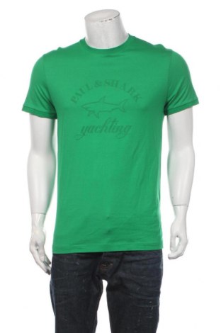 Pánské tričko  Paul & Shark, Velikost L, Barva Zelená, Bavlna, Cena  829,00 Kč