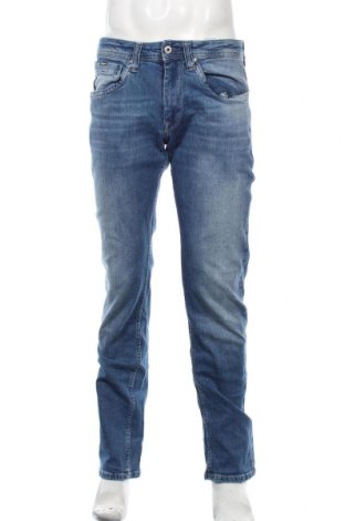 Blugi de bărbați Pepe Jeans, Mărime M, Culoare Albastru, 98% bumbac, 2% elastan, Preț 305,76 Lei
