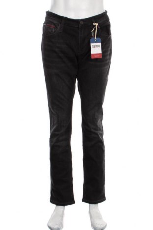 Pánské džíny  Tommy Hilfiger, Velikost L, Barva Černá, 89% bavlna, 9% jiné tkaniva , 2% elastan, Cena  2 065,00 Kč