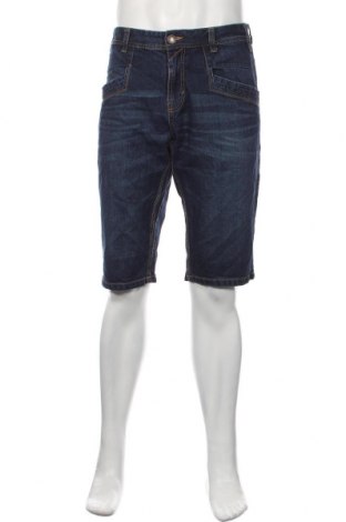 Pantaloni scurți de bărbați Denim 1982, Mărime L, Culoare Albastru, Bumbac, Preț 92,11 Lei