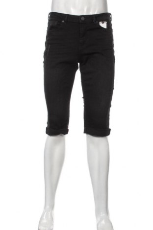 Ανδρικό κοντό παντελόνι S.Oliver, Μέγεθος L, Χρώμα Μαύρο, 78% βαμβάκι, 21% πολυεστέρας, 1% ελαστάνη, Τιμή 26,15 €