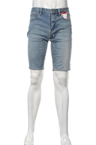 Ανδρικό κοντό παντελόνι S.Oliver, Μέγεθος M, Χρώμα Μπλέ, 89% βαμβάκι, 10% πολυεστέρας, 1% ελαστάνη, Τιμή 25,69 €