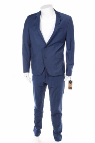 Pánsky oblek  Drykorn for beautiful people, Veľkosť L, Farba Modrá, 95% vlna, 5% elastan, Cena  141,50 €