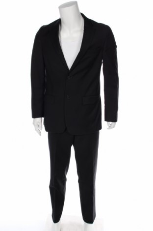 Мъжки костюм Park Avenue, Размер L, Цвят Черен, Вълна, Цена 105,00 лв.