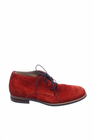 Pánské boty, Velikost 41, Barva Oranžová, Přírodní velur , Cena  1 100,00 Kč