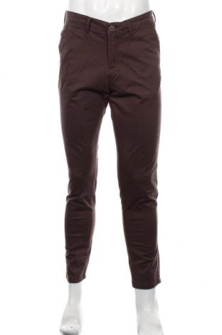 Ανδρικό παντελόνι Jack & Jones, Μέγεθος M, Χρώμα Καφέ, 98% βαμβάκι, 2% ελαστάνη, Τιμή 20,41 €