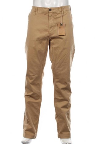 Pantaloni de bărbați Timberland, Mărime XXL, Culoare Bej, 97% bumbac, 3% elastan, Preț 378,12 Lei